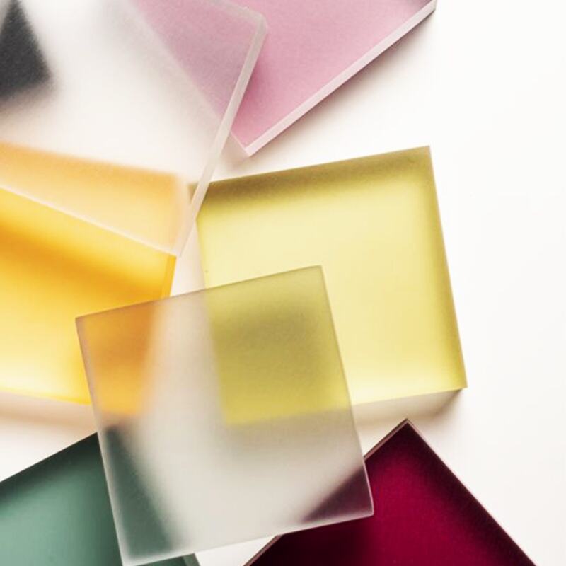 2mm 3mm Matt Acrylic Sheet Color Frosted Acrylic Sheet 