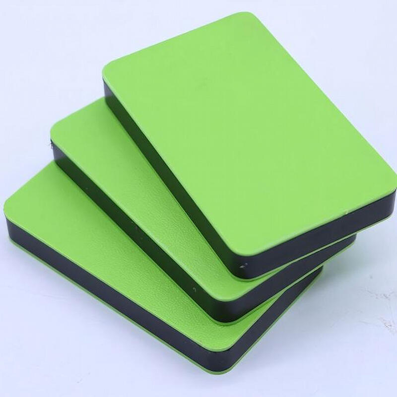 PE Plastic Waterproof Sandwich 3 Layer Dual Bicolor Double Color HDPE Textured Sheet and Boards