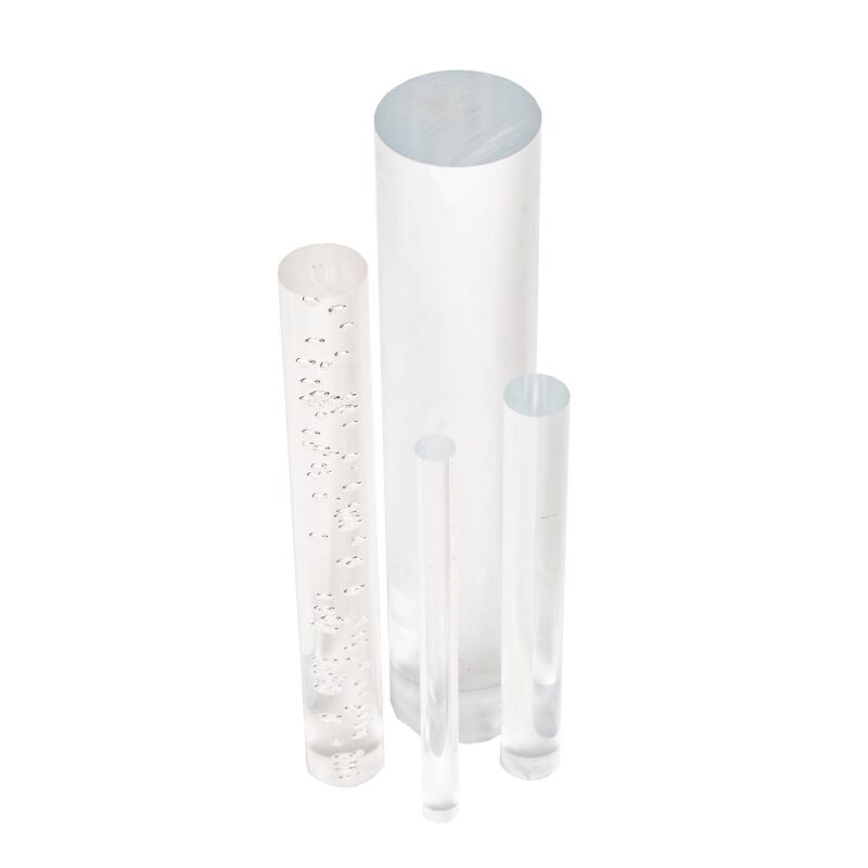 Yingchuang High Quality Customized Diameter 100% Virgin Raw material Acrylic Rod for Decoration