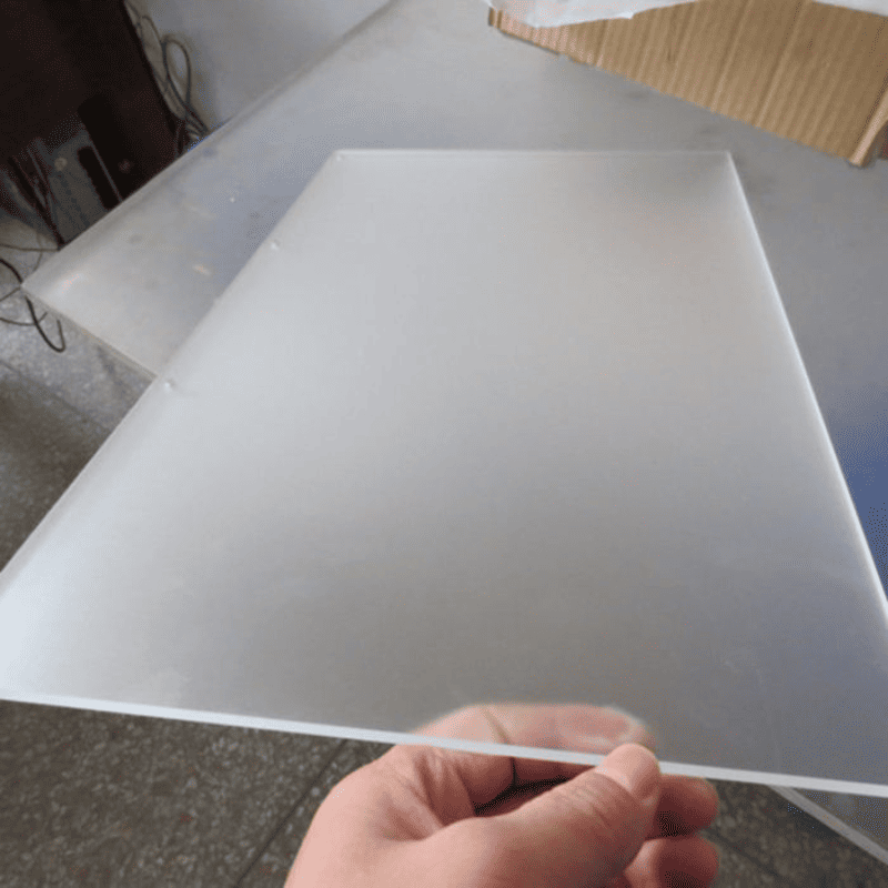 1220x2440mm Transparent Frosted Acrylic Sheet 2mm 3mm For Lampshade