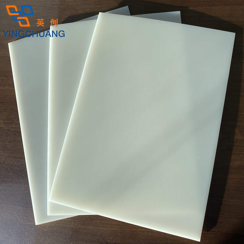Yingchuang Extruded 1000*2000mm 1500*3000mm PVDF Sheet for Chemical Storage Tank