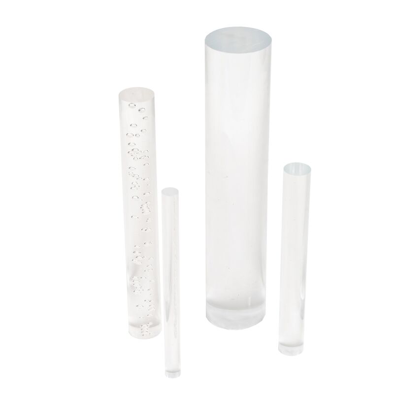 Yingchuang High transparency Customized Diameter 100% Virgin Raw material Acrylic Rod for LED lighting