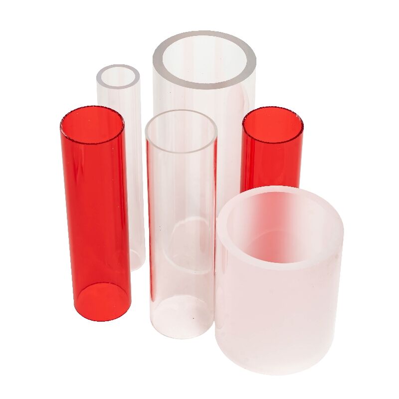 Yingchuang High Transparency Big Diameter Customize Length Acrylic Tube for Display Product