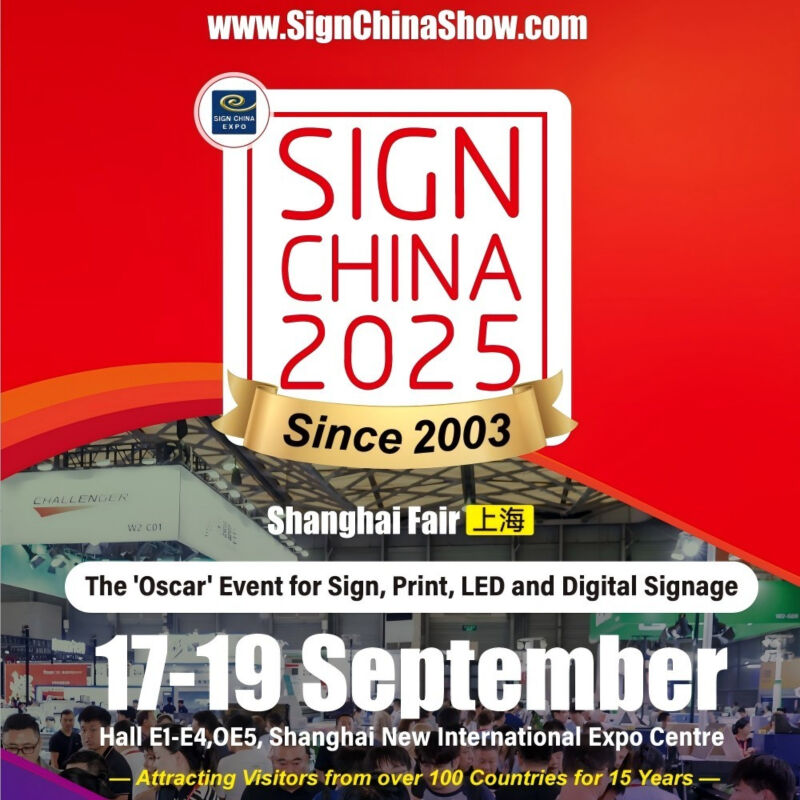 SIGN CHINA 2025 17-19 September