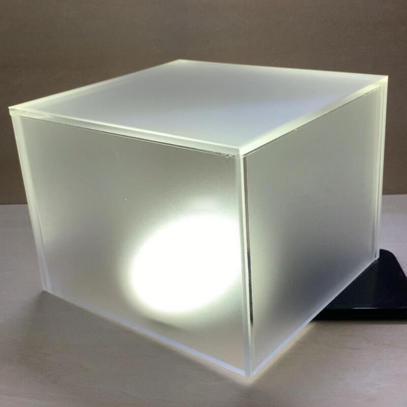 Single-sided Frosted Acrylic One Side Glossy and the Other Side Matte Acrylic Sheet