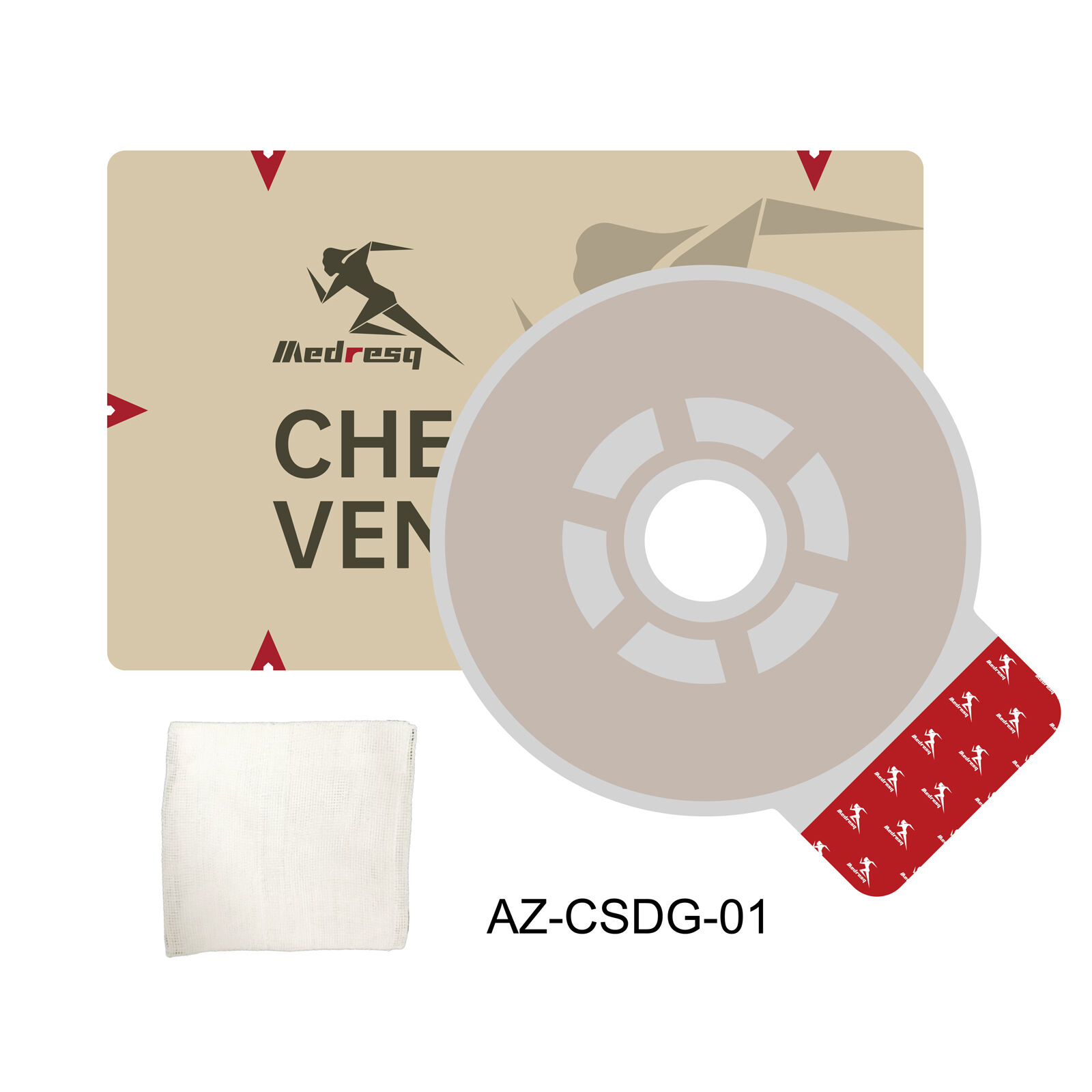 Chest seal kit AZ-CSDG-03