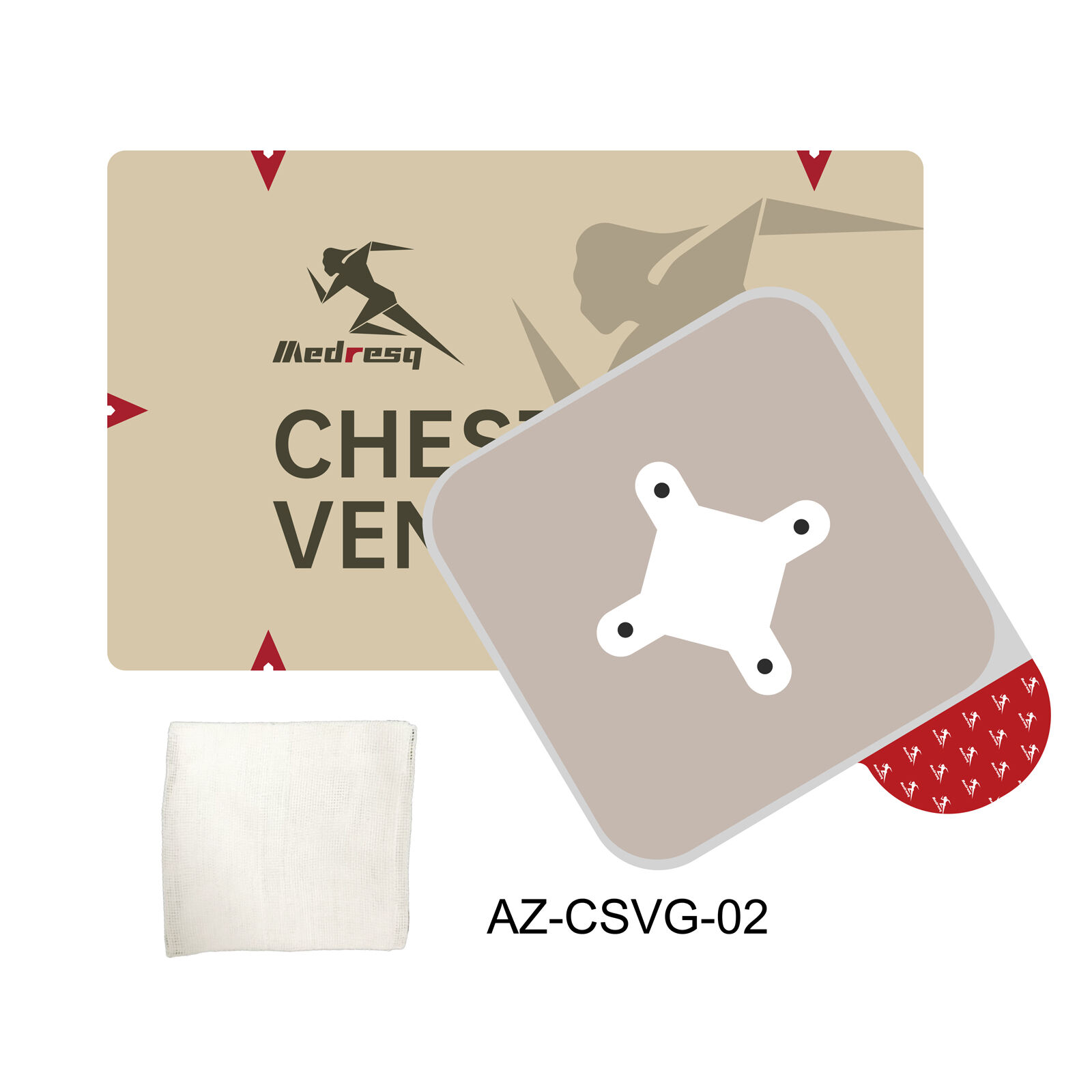 Chest seal kit AZ-CSVG-02