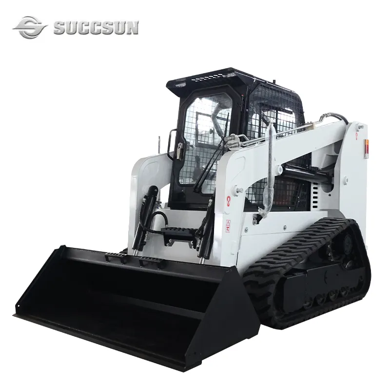 Configuration of Loader Accessories for Enhanced Skid Loader Performance in Rough Terrain