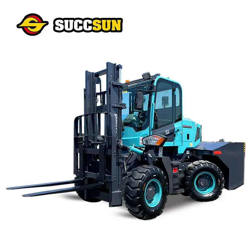 4WD Forklift | Heavy-Duty Off-Road & Rough Terrain Lifting