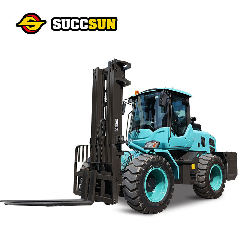 لماذا يعتبر شوكة الرفع ذات الدفع الرباعي ضرورية للرفع الثقيل في البيئات الوعرة