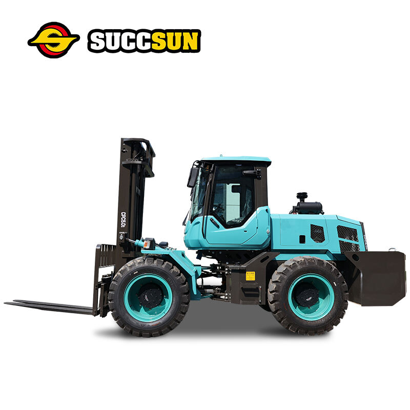 أهم مزايا اختيار رافعة شوكية بدفع كلي للعجلات الأربعة لجميع التضاريس لموقع عملك