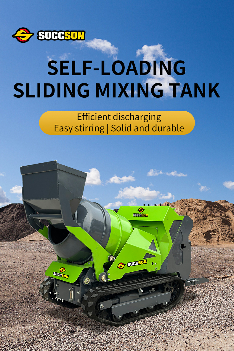 02 cubic meter self loading sliding mixing tank integrates loading mixing transportation and unloading-0