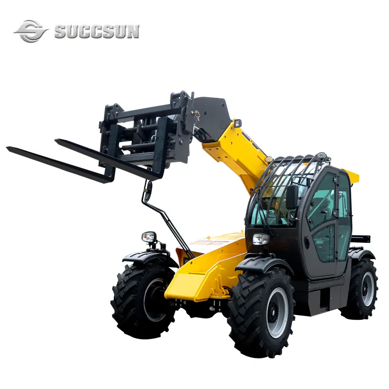 Telehandler Crane: Lift, Place, Reach | All-Terrain Material Handling