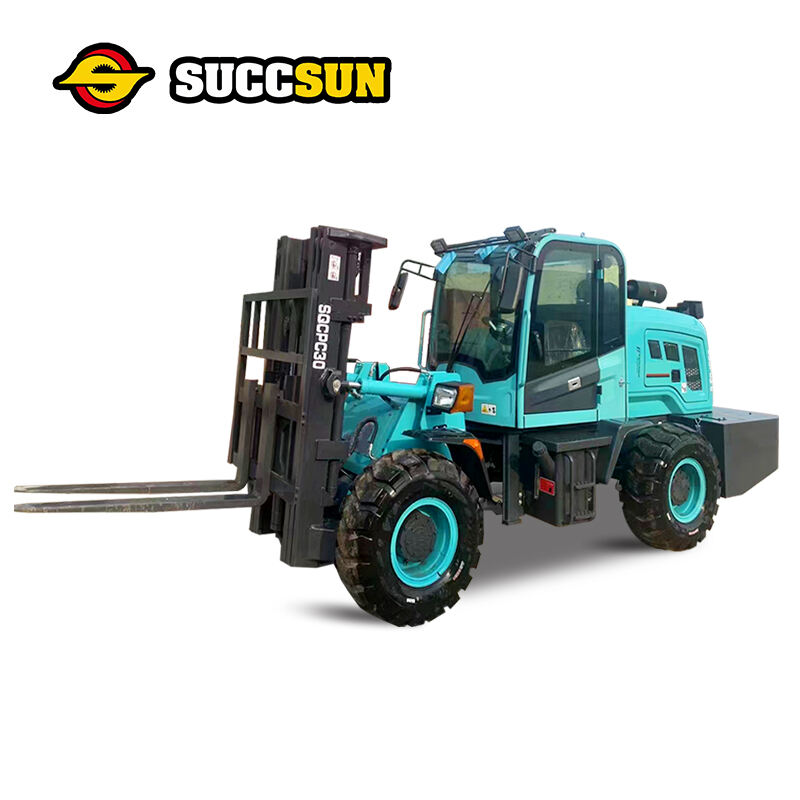 3.5 TON REAR HANDOVER 4WD ALL TERRAIN OFF-ROAD FORKLIFT