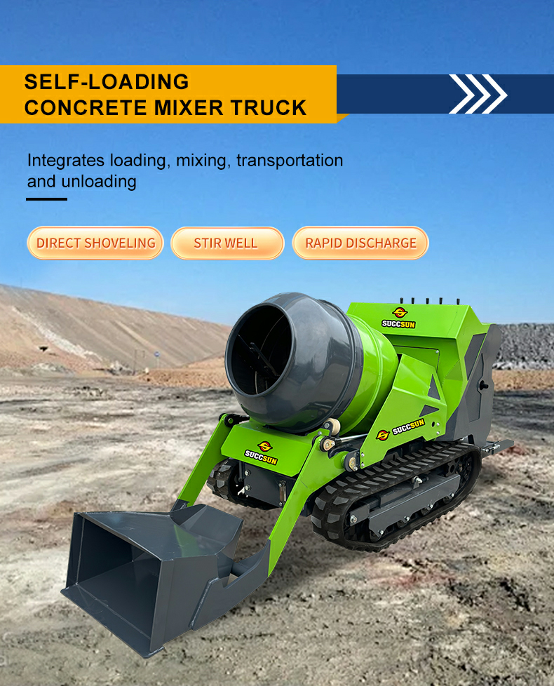 02 cubic meter self loading sliding mixing tank integrates loading mixing transportation and unloading-3