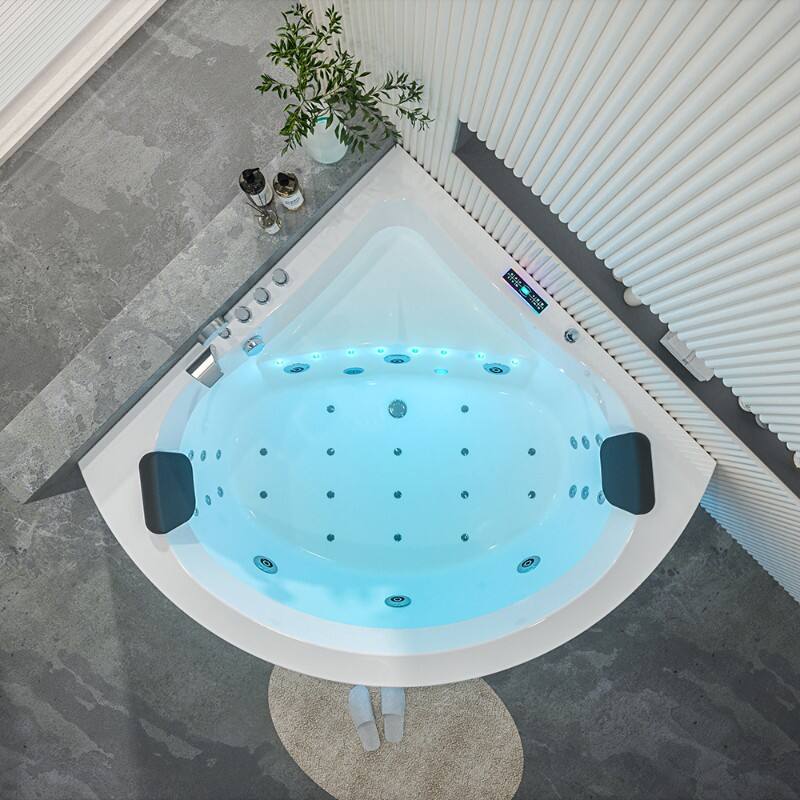 luxury showers acrylic Free Standing Bathtubs Faucet Bath Soaking Tub