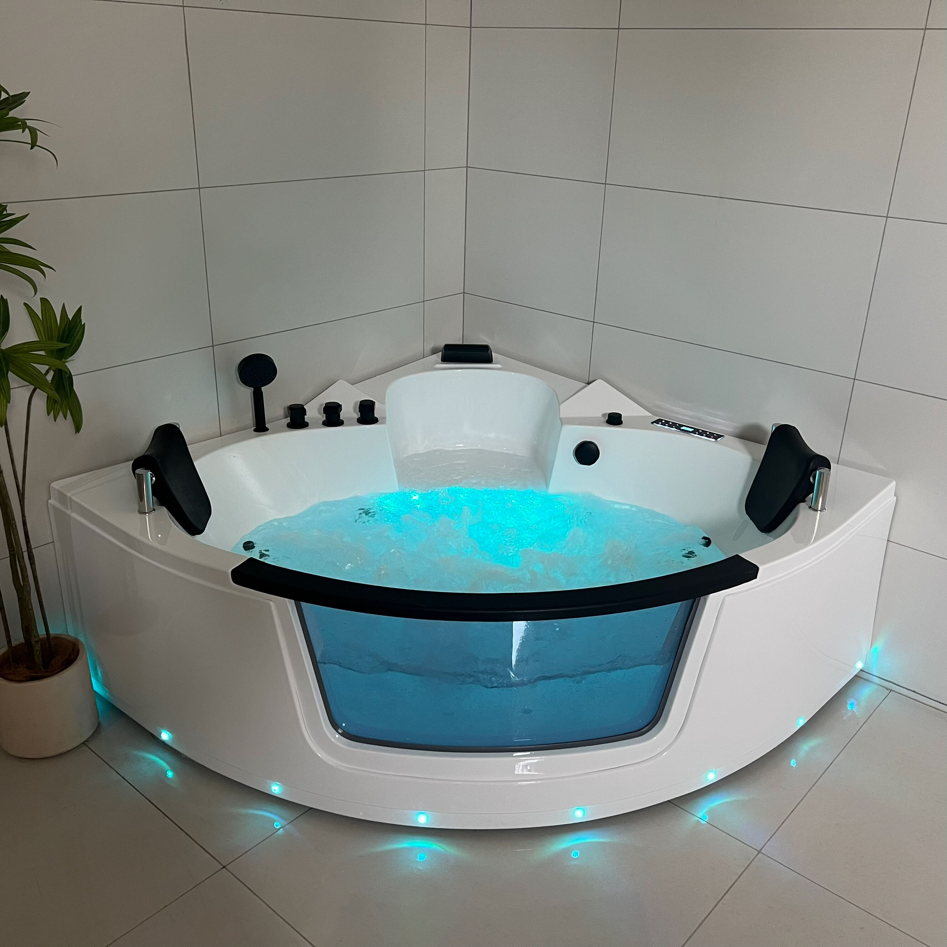 Lavamani SPA Modern nga Akrilik i Bardhë HOKO me Certifikim Cupc, Mezbath me Ajër për Relaksim në Shtëpi ose Përdorim të Brendshëm