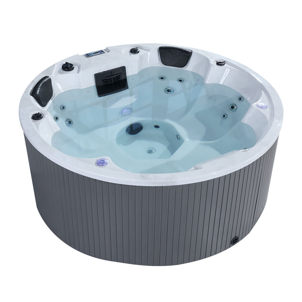 Big Size Garden Luxury Relax Spa  Bath 2 Person Massage Bathtub Outdoor Whirlpool Hot Tub