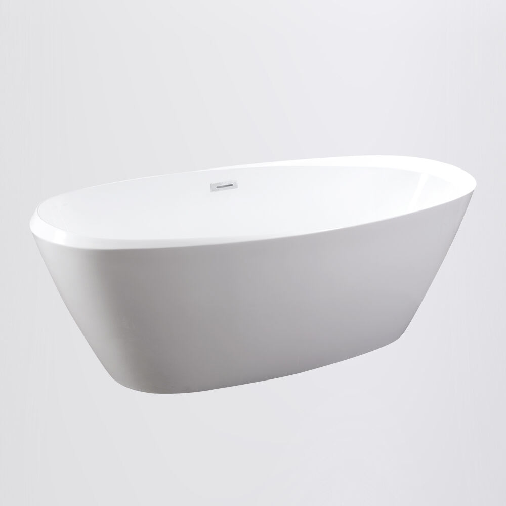 Chinese factories free standing oval bathtub  free standing comfortable