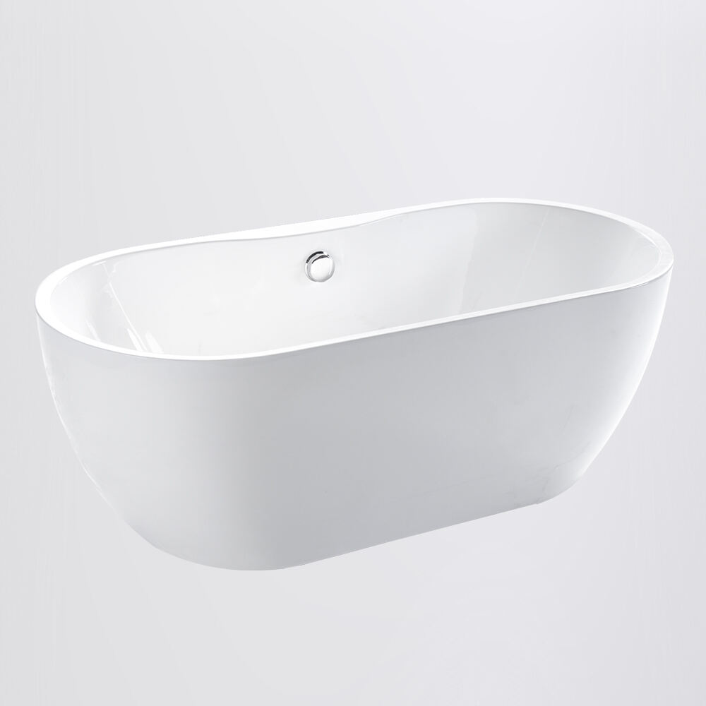 Extra Large Egg Shape Freestanding Bath Tub Solid Surface Bathtub