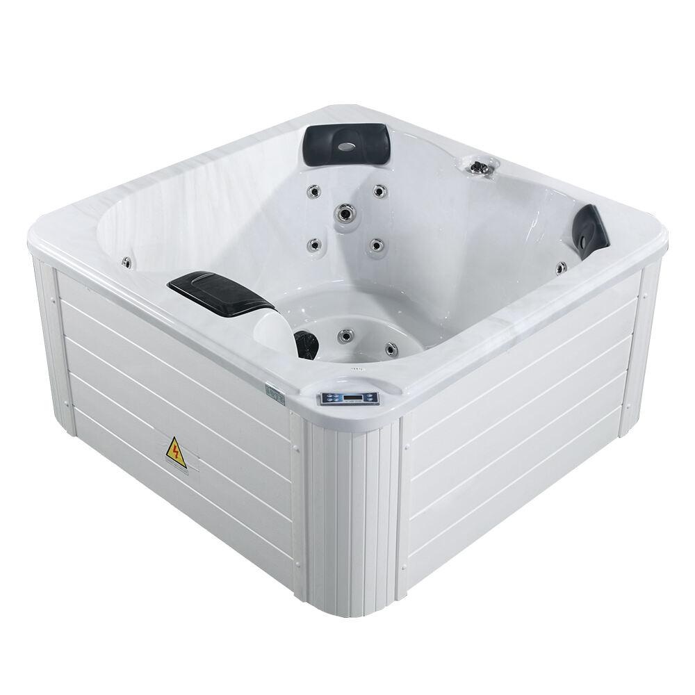 Hot sale new design  bath tub for adults freestanding massage big acrylic bathtub for the outdoor