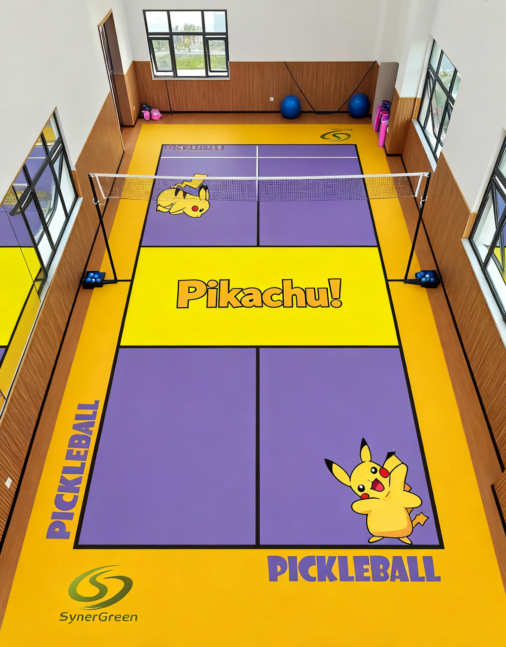 Er der nogen pickleball-baner i Pikachu-stil?