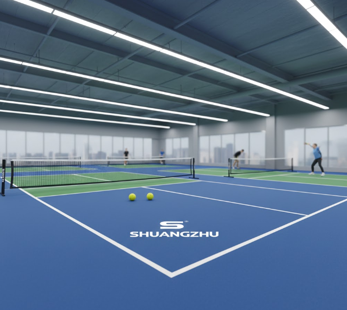 SHUANGZHU novam aetatem altissimae praestantiae certaminum inchoat edendo professionalem internam terram sportivam pro pilae pickleball ex PVC.