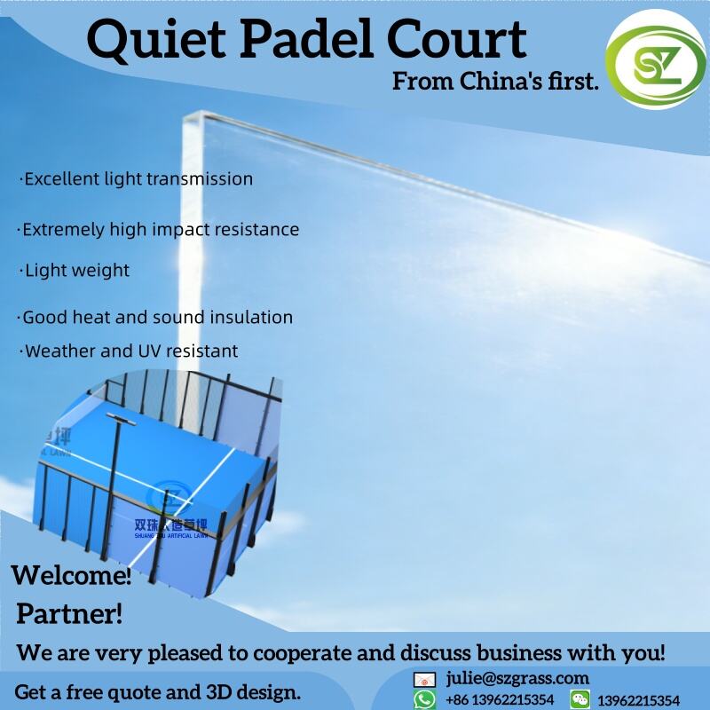 ?  The first silent padel court from a Chinese manufacturer is coming in 2026!