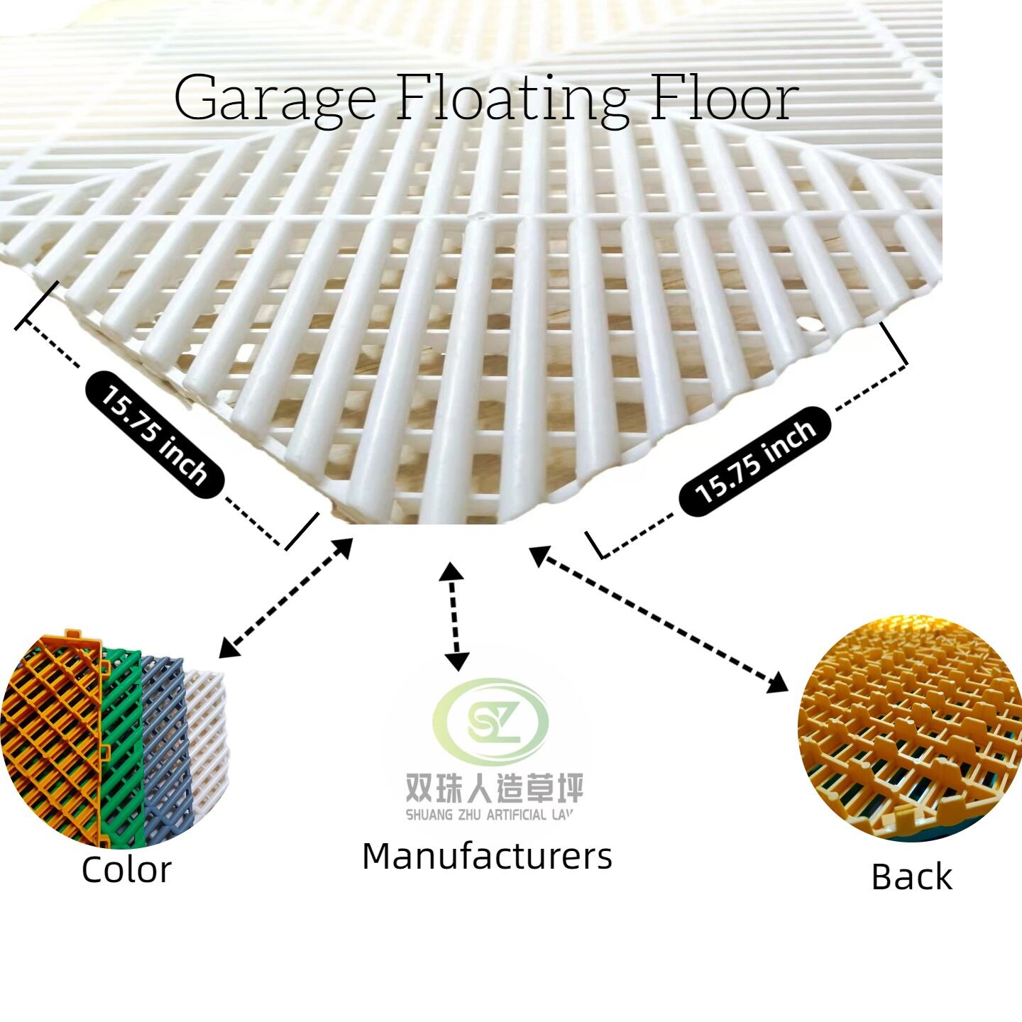 ? Offre Spéciale Halloween ! Dites adieu aux sols de garage sales — Dalles de sol imbriquées exclusives pour Halloween : personnalisables, écologiques et durables !