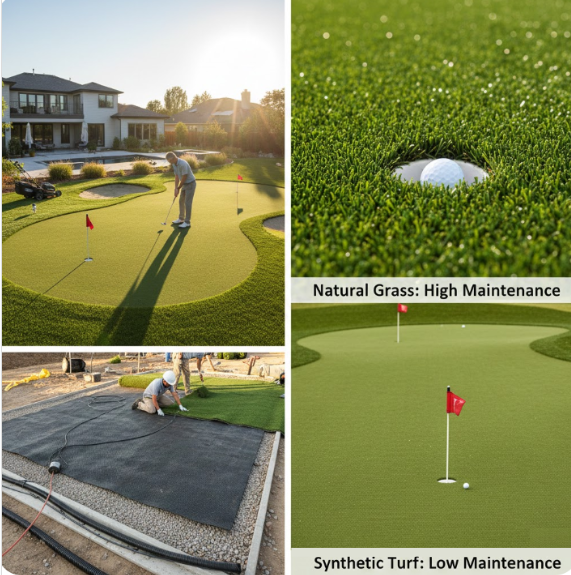 Kāpēc individuāli izgatavotas golfa treniņu laukumu segas ir galvenais izvēles veids ainavu projektos?🏌️‍♀️