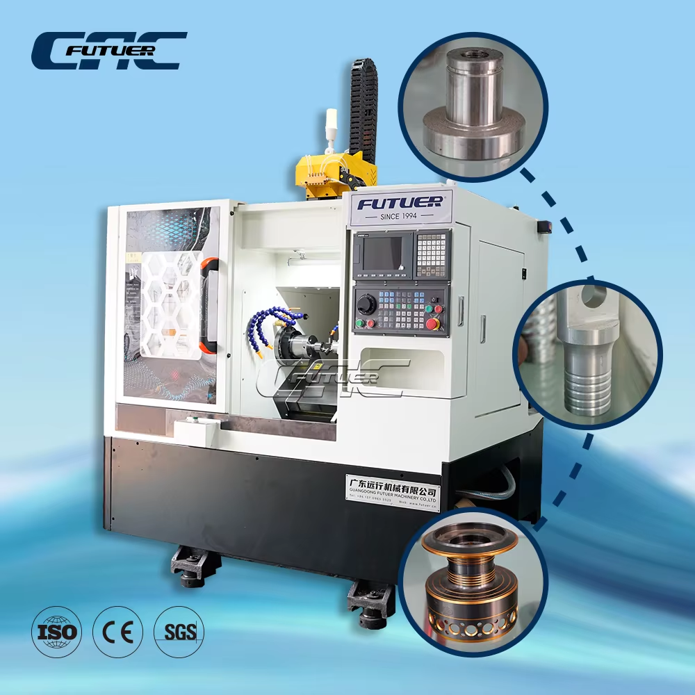 Tornio Fresatrice CNC – Tornitura e Fresatura in un'unica Macchina di Precisione