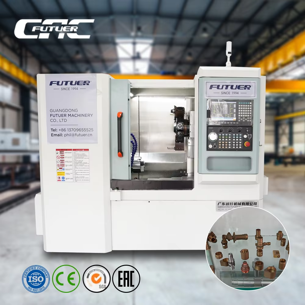مخرطة CNC صغيرة – تحويل دقيق مدمج للأجزاء الصغيرة والمشاريع