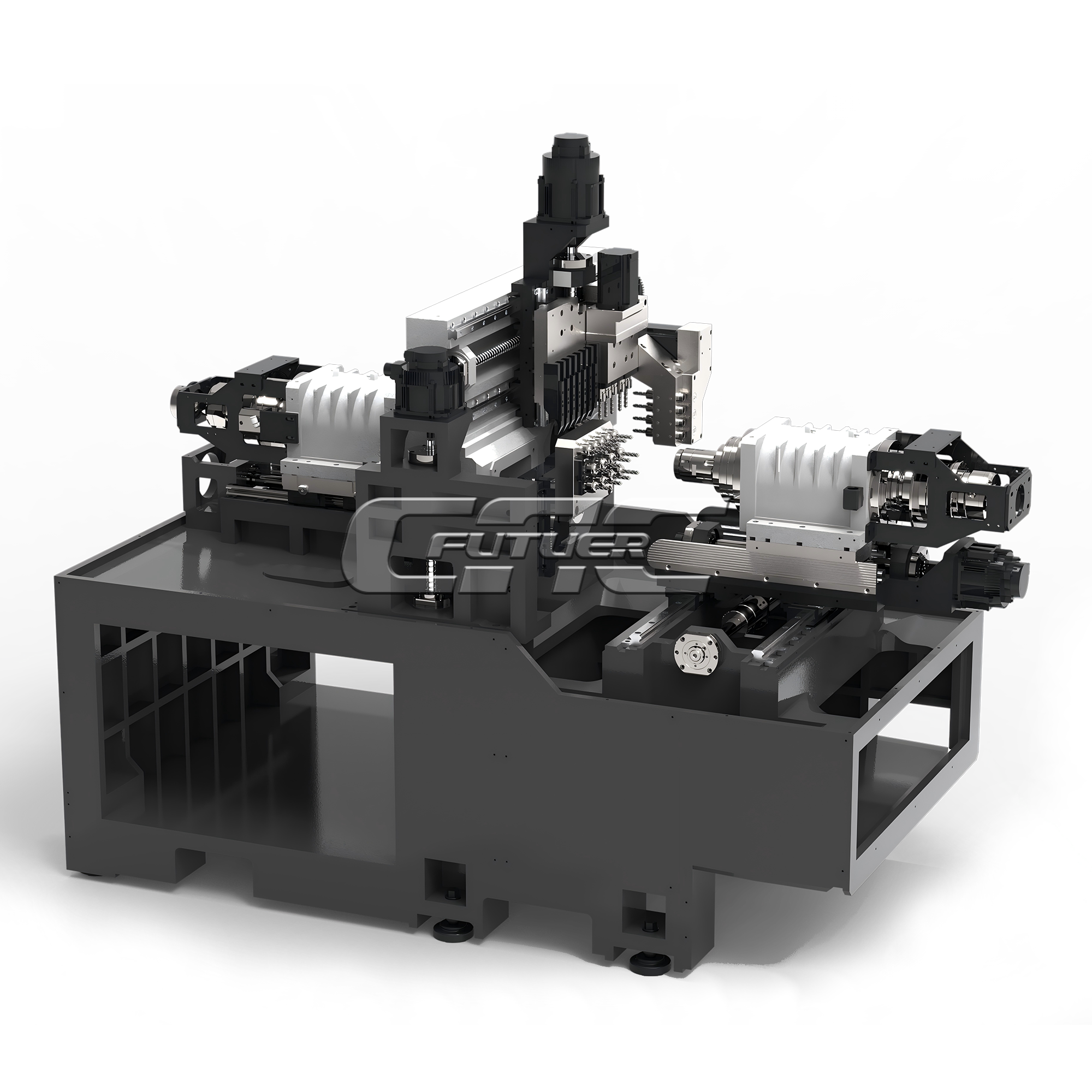 TD26 High-rigidity and high-precision through-spindle machine
