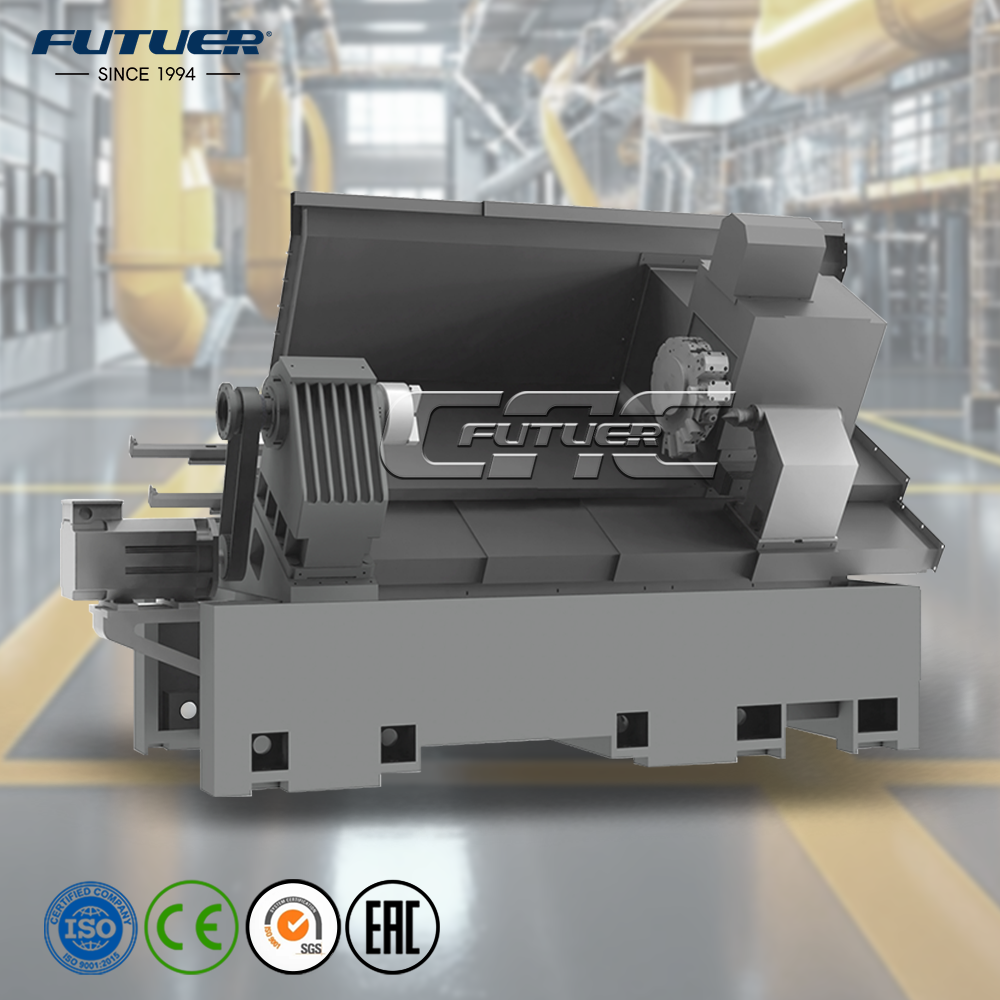 kombinovaný obráběcí stroj pro soustružení a frézování 1250Y s pásovým zádovým zvedacím zařízením