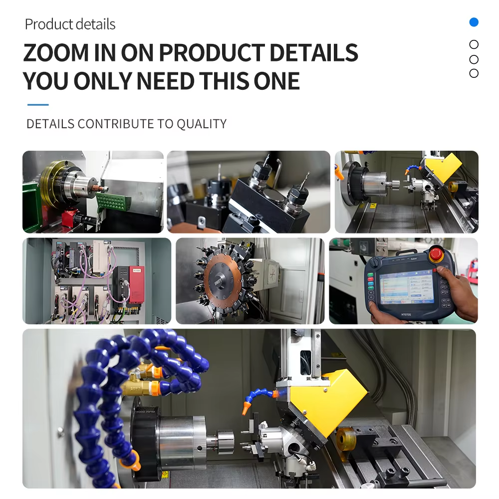 CNC Dönər Mərkəz Maşını – Həcmli İstehsal üçün Dəqiq Dönər İşləmə