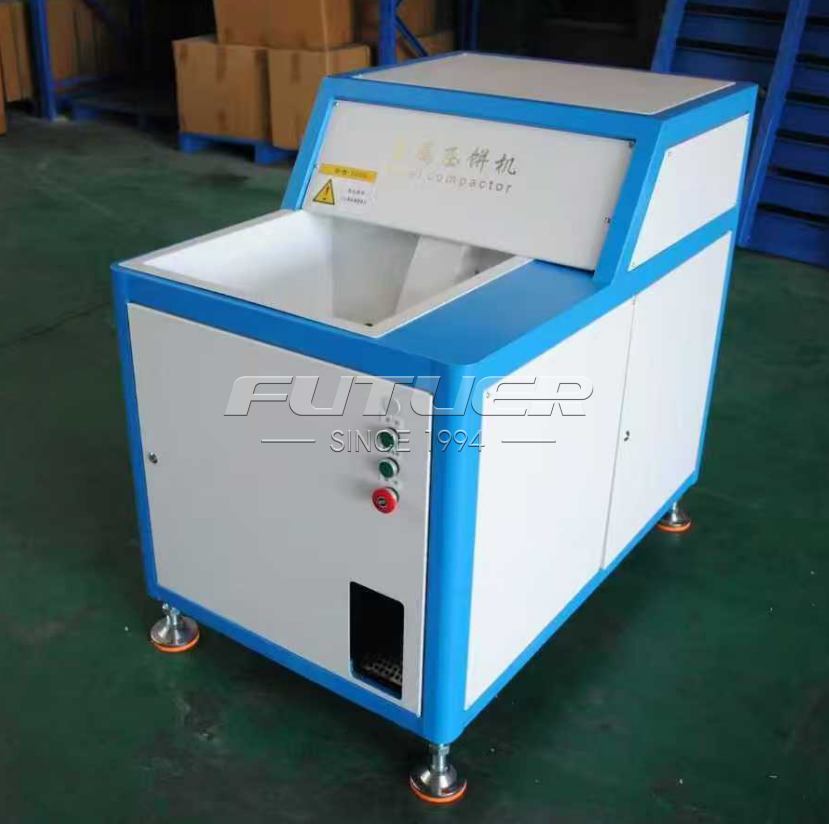 SMALL METAL CHIP BRIQUETTING MACHINE [Cylindrical Shape]