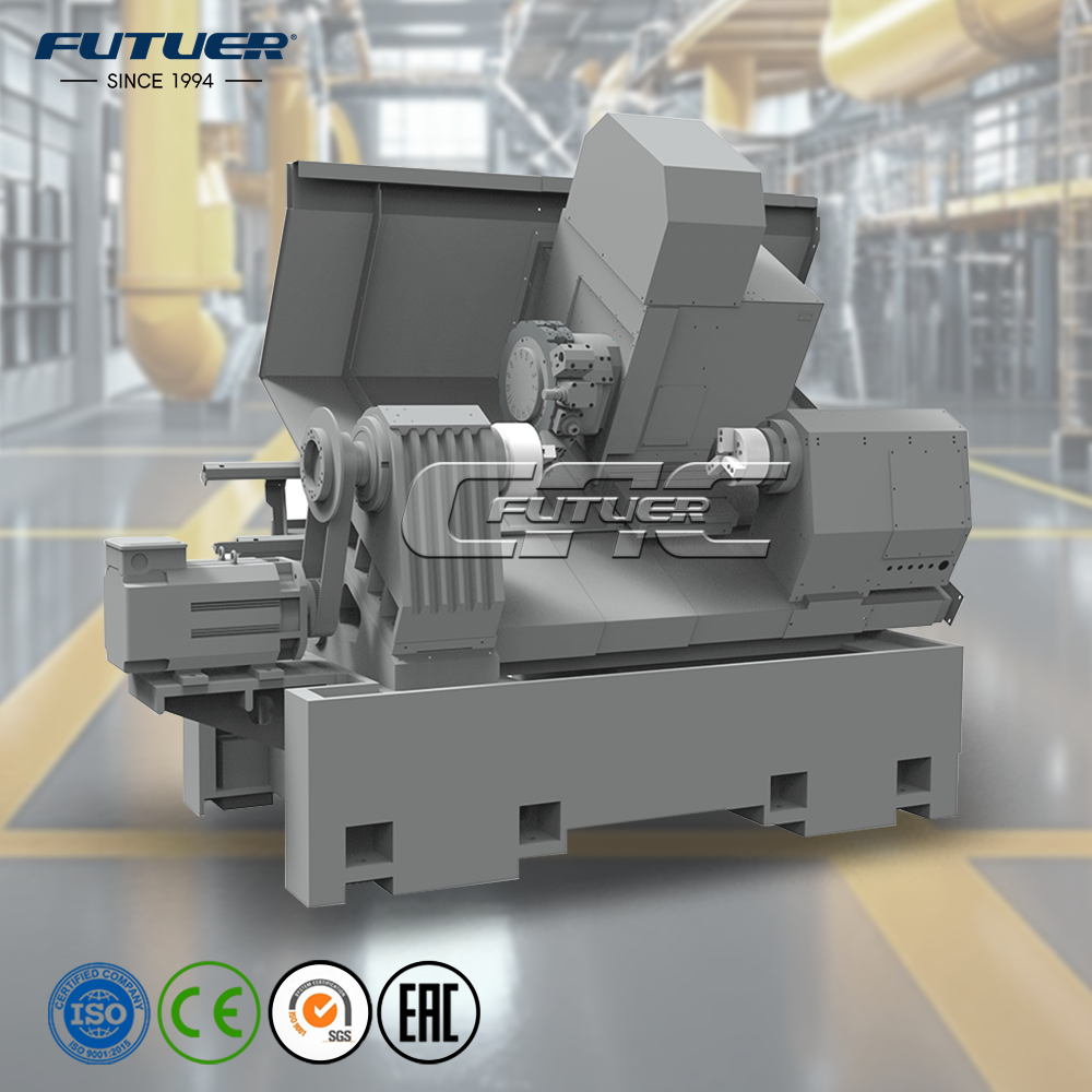 dvouvřetenový jednočepeľový věžový stroj 52Y