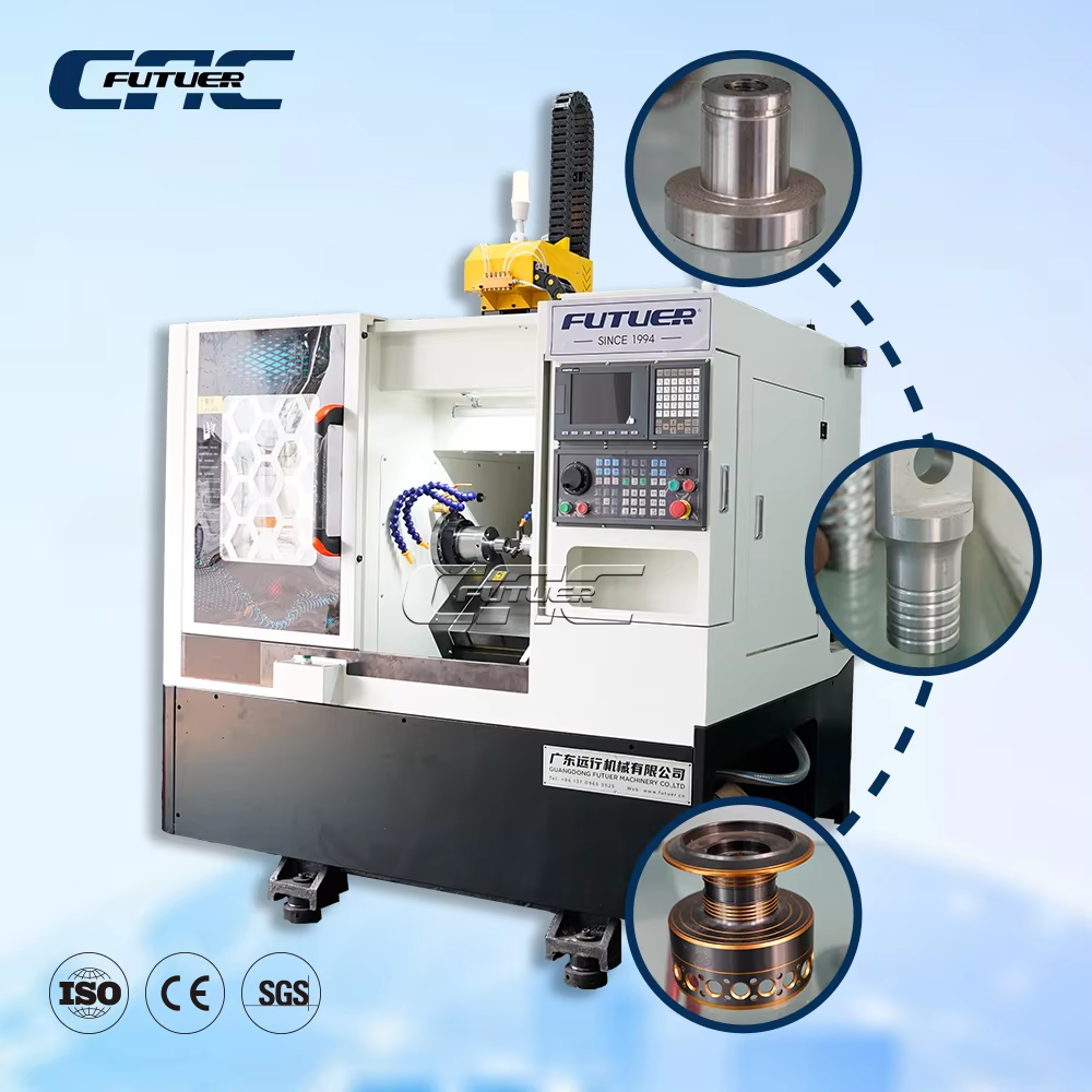 Tornio CNC a Doppio Mandrino – Macchine per Alesatura con Doppio Mandrino ad Alta Produzione