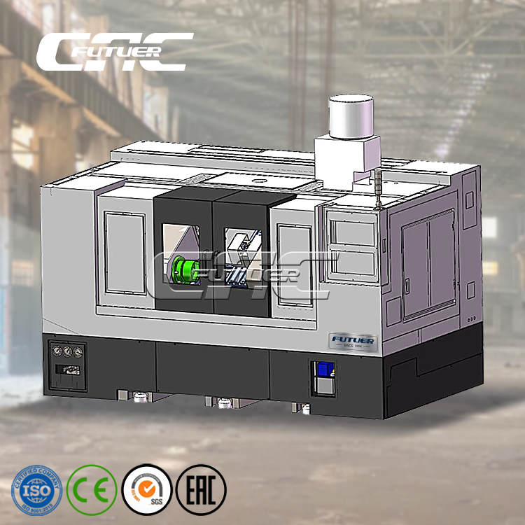 STE46/52 Double-spindle double-tool-tower CNC lathe