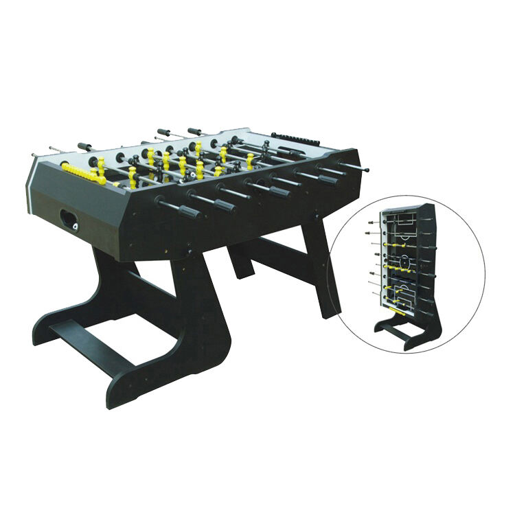 Classic Sport Indoor Amusement Foosball ဘောလုံးစားပွဲ ခေတ်မီ 4Ft Standard Foosball စားပွဲ