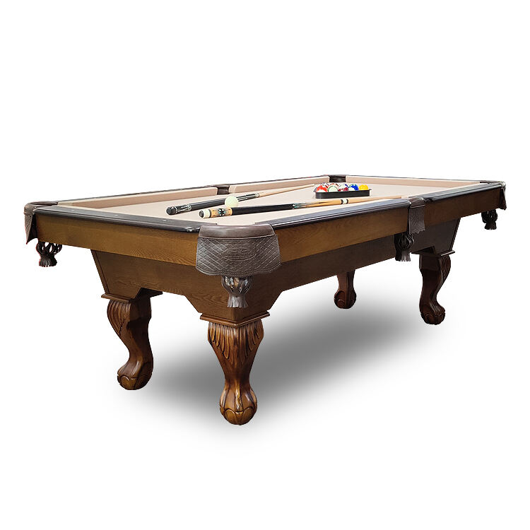 Full Size Standard Pool Table 7Ft/8Ft/9Ft Solid Wood Slate Billiard Table