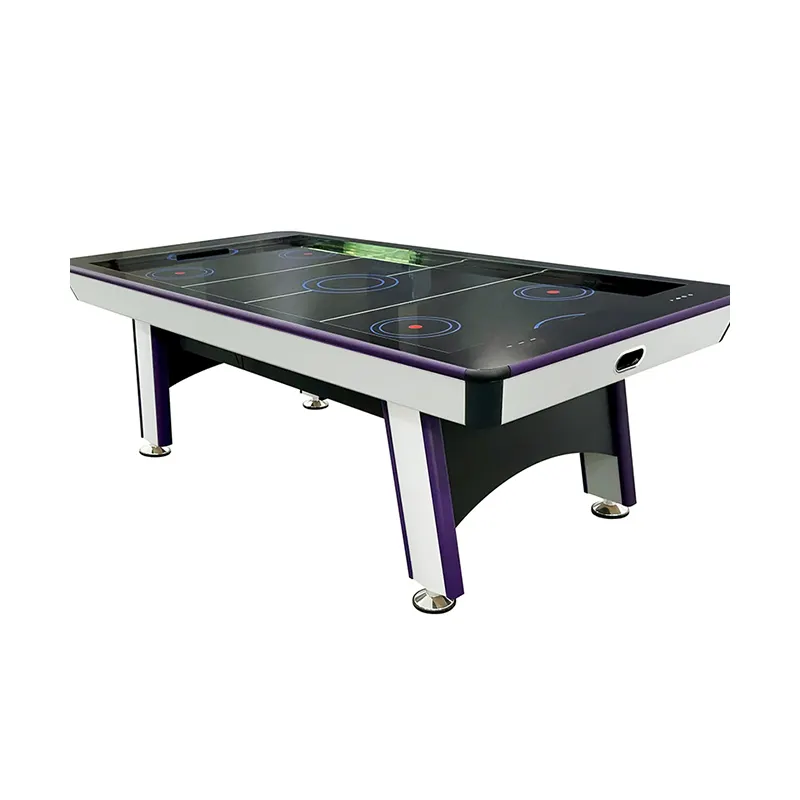 Newest Design Touch Screen Acrylic Hockey Table Indoor Games 7Ft E-Scorer Electric Air Hockey Table