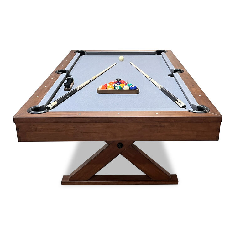 Modern Style Sports Game Slate Pool Table Solid Wood With Slate Pool Table Billiard