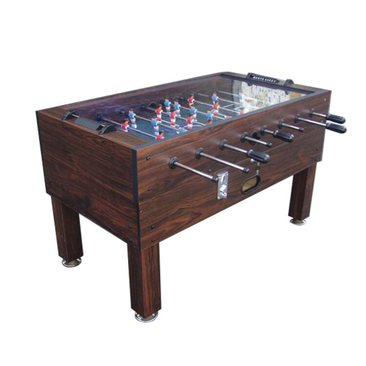 Double Player Classic Sport Glass Foosball Table 55 