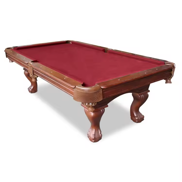 Super Quality Pool Table Luxury Solid Wood Slate Modern Pool Table