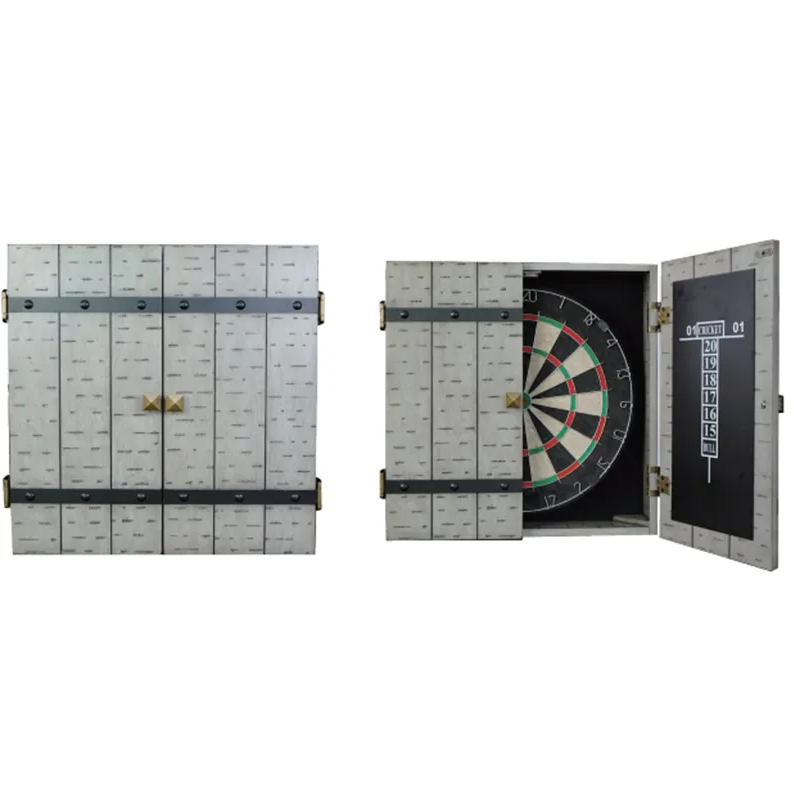 Seturi de cabinet pentru table de darts: depozitare elegantă și înregistrare a scorurilor pentru sufragerii