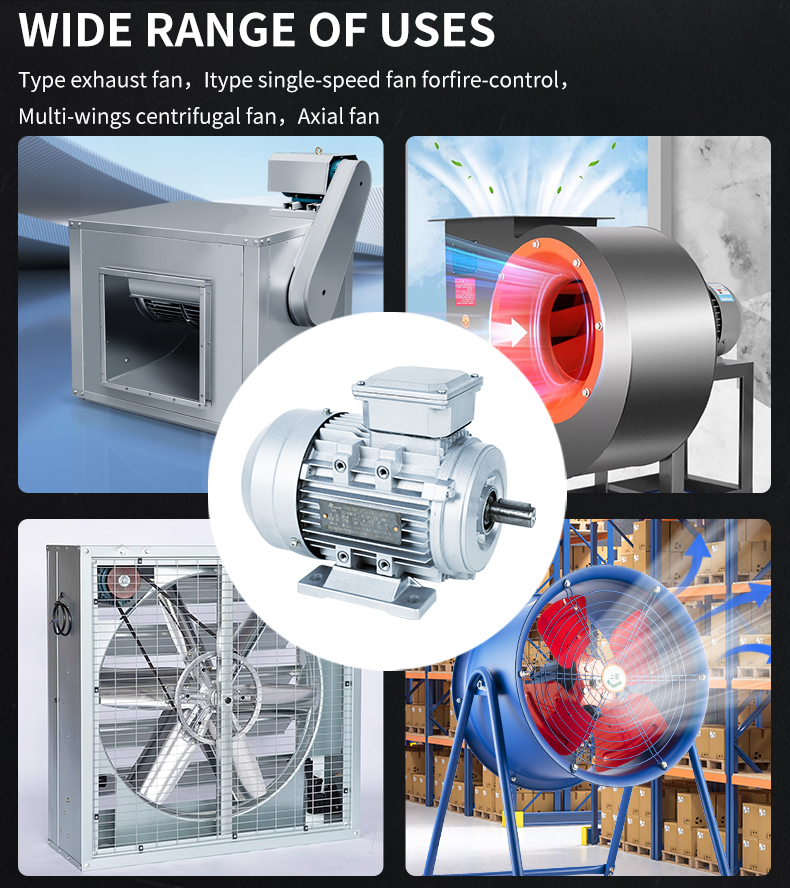 Induction Motors: Widely Used in Industrial Ventilation?
