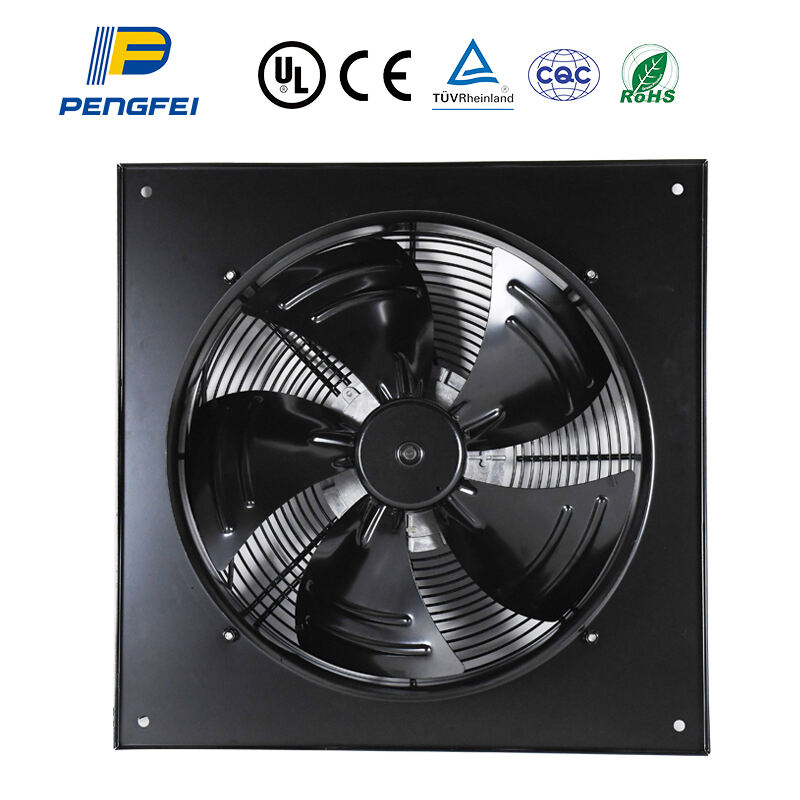 Ventilador Axial de Energia Eólica CC 200mm-900mm para Indústria de Soldagem Motor de Ventilador de Resfriamento