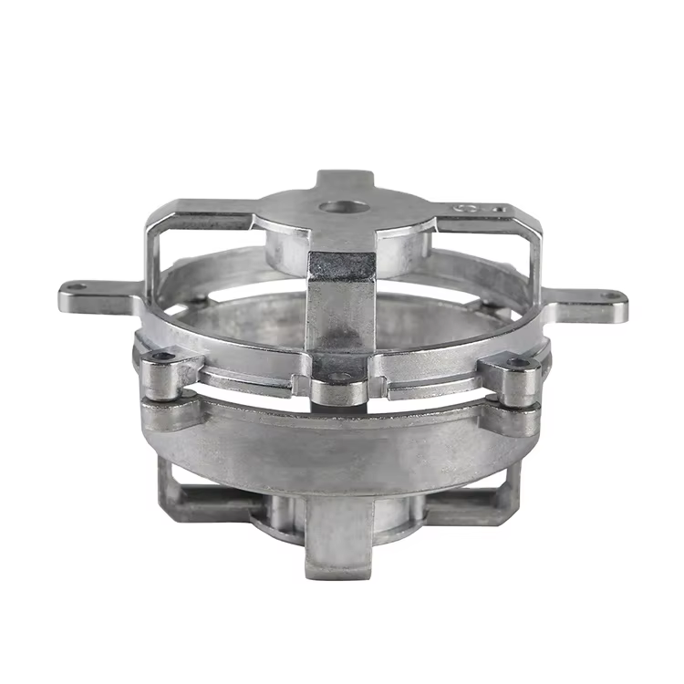 Solid AC Capacitor Motor Cover Set with High Quality Zinc Alloy/Aluminium/Silicon Steel Front and Back Cover Set Flame Hardening factory