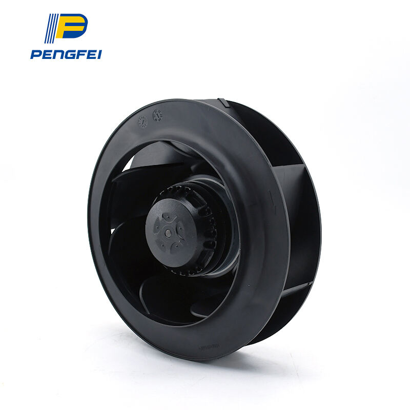 133-560mm 150-5000CFM 무소음 AC Ec Dc 원심 배기 공기 정화기 산업용 후진 곡선 원심 팬